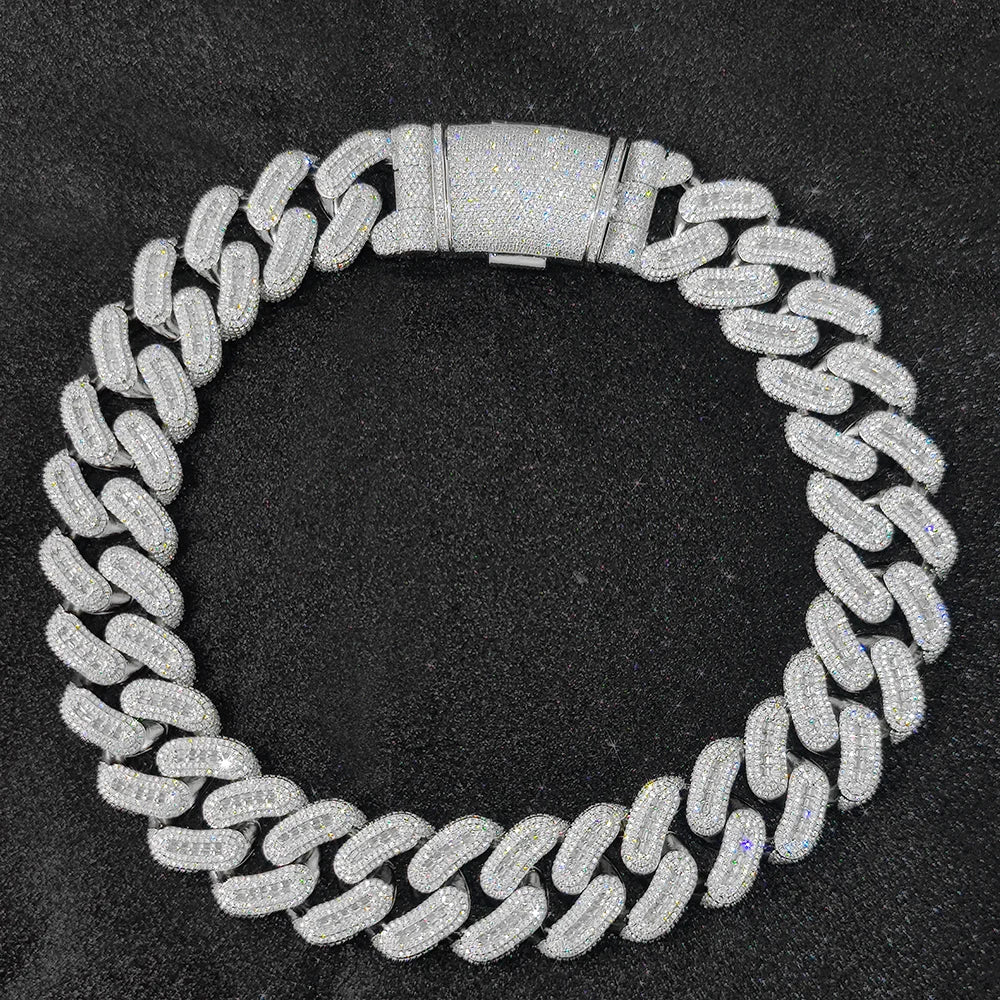 Men's Thick Cuban Necklace ICED OUT 29mm Miami Fashion