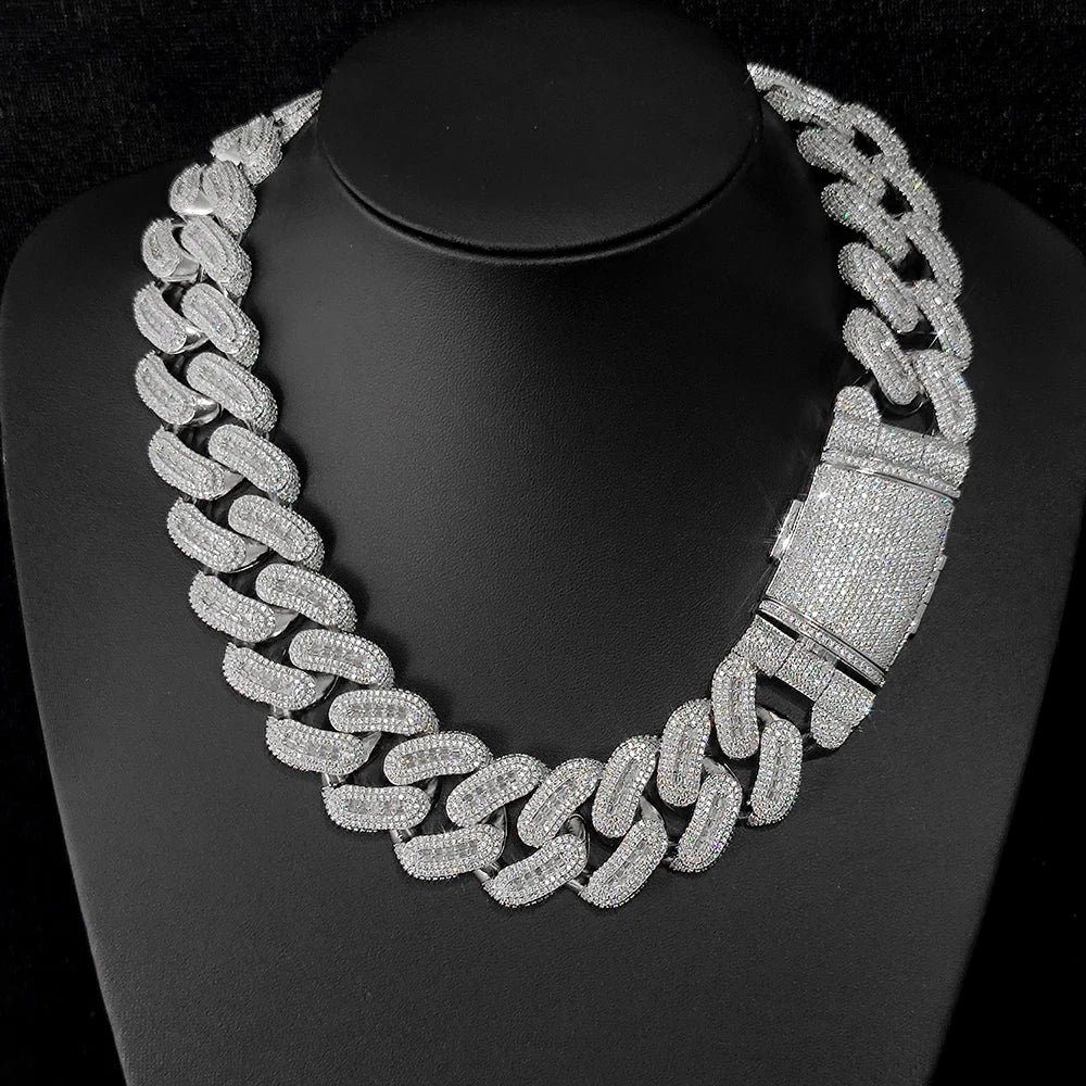 Men's Thick Cuban Necklace ICED OUT 29mm Miami Fashion